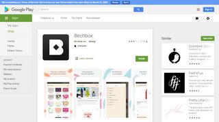 
                            8. Birchbox - Apps on Google Play