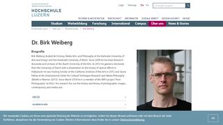 
                            11. Birk Weiberg | Hochschule Luzern