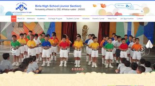 
                            1. Birla High School (Junior Section): Home Page