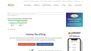
                            2. birth certificate login - IndiaFilings - Learning Centre