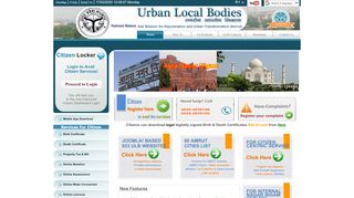 
                            13. Birth & Death Registration - Urban Local Bodies