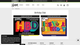 
                            2. Birthday Club | Journeys