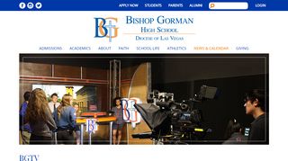 
                            13. Bishop Gorman High School | BGTV