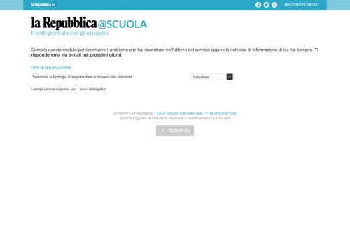 
                            10. Bisogno di aiuto? | Repubblica@SCUOLA - Il web giornale con gli ...