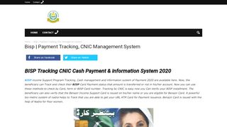 
                            7. Bisp | Payment Tracking, CNIC Management System