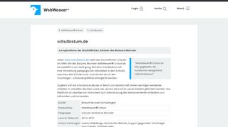 
                            6. Bistum Münster - WebWeaver