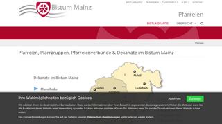 
                            4. Bistumskarte | Pfarreien Bistum Mainz