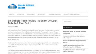 
                            6. Bit Bubble Tech Review : Is Scam Or Legit Bubble ? Find Out !!