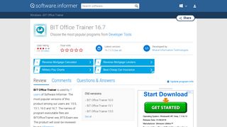 
                            3. BIT Office Trainer Download Free Version (BITOfficeTrainer.exe)