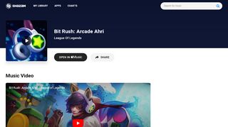 
                            5. Bit Rush: Arcade Ahri - League Of Legends | Shazam