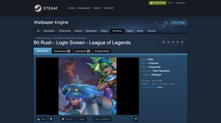 
                            9. Bit Rush - Login Screen - League of Legends - Steam Community