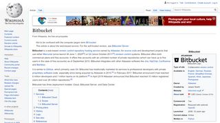 
                            10. Bitbucket - Wikipedia