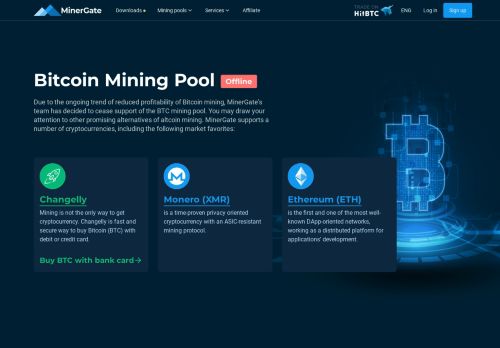 
                            6. Bitcoin (BTC) Mining Pool — MinerGate