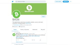 
                            13. Bitcoin Cash (@BITCOlNCASH) | Twitter