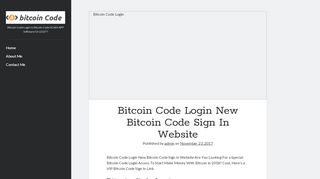 
                            11. Bitcoin Code Login New Bitcoin Code Sign In Website