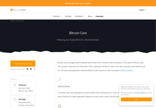 
                            6. Bitcoin Core - Bitcoin.org