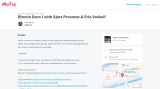 
                            12. Bitcoin Devs 1 with Sjors Provoost & Eric Voskuil | Meetup