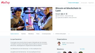 
                            3. Bitcoin et blockchain in Lyon (Lyon, Francia) | Meetup