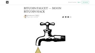 
                            3. BITCOIN FAUCET — MOON BITCOIN HACK – eCoin4Dummies ...