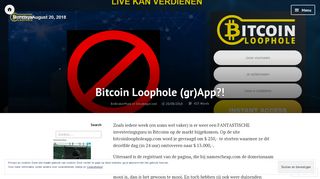 
                            4. Bitcoin Loophole (gr)App?! – Mark Schrijft