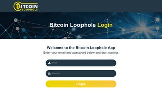 
                            6. Bitcoin Loophole Login | The Official BTC Loophole Website