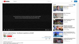 
                            1. Bitcoin Loophole Review - Yes Bitcoin LoopHole is a SCAM ...