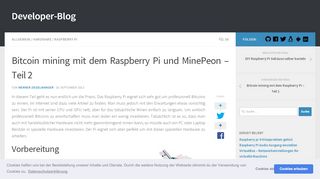 
                            8. Bitcoin mining mit dem Raspberry Pi und MinePeon - Teil 2 ...