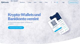 
                            3. Bitcoin Wallet und ein Bankkonto an einem Ort - Bitwala