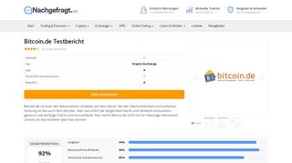 
                            13. Bitcoin.de Erfahrungen - Einfachheit & Gebührenbeteiligung