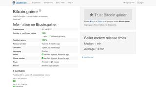 
                            5. Bitcoin.gainer on LocalBitcoins.com