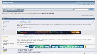 
                            8. BitcoinSurf.org SCAM? - Bitcointalk