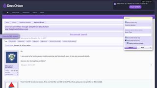 
                            7. Bitcointalk Userid | DeepOnion Forum