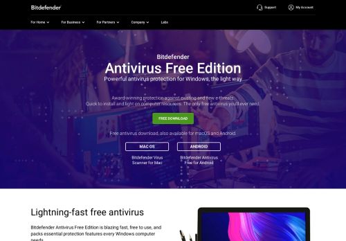 
                            5. Bitdefender Antivirus Free - Download Free Antivirus Software
