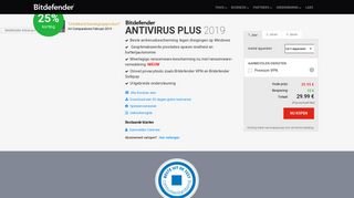 
                            7. Bitdefender Antivirus Plus 2019