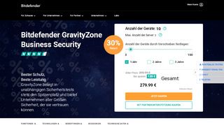 
                            4. Bitdefender GravityZone Business Security