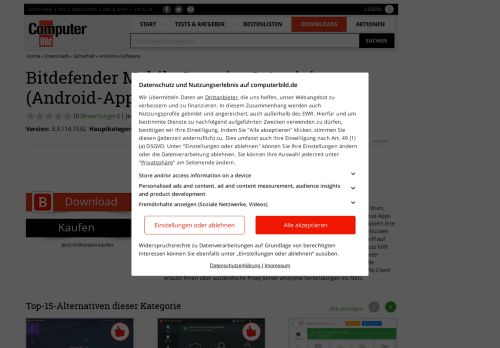 
                            10. Bitdefender Mobile Security & Antivirus (Android-App) 3.3.035.667 ...