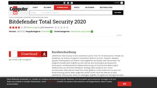 
                            11. Bitdefender Total Security 2019 23.0.16.72 - Download - Computer Bild