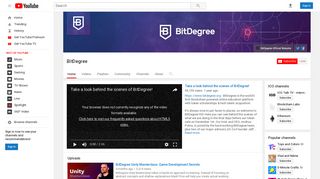 
                            9. BitDegree - YouTube