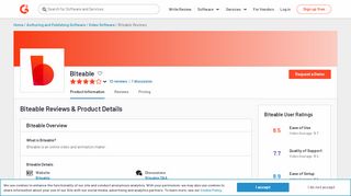 
                            12. Biteable Reviews 2019 | G2 Crowd