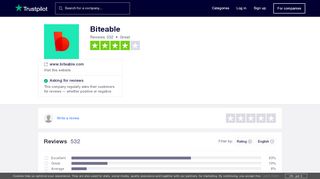 
                            11. Biteable Reviews | Read Customer Service Reviews of www.biteable ...
