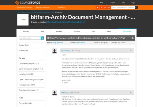 
                            13. bitfarm-Archiv Document Management - DMS / Discussion / Help ...