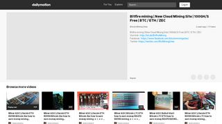 
                            11. Bitfire mining | New Cloud Mining Site | 100GH/S Free | BTC / ETH ...