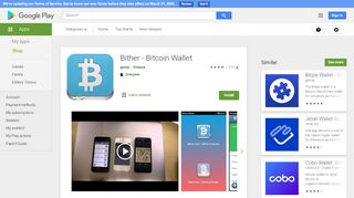 
                            3. Bither - Bitcoin Wallet – Apps bei Google Play