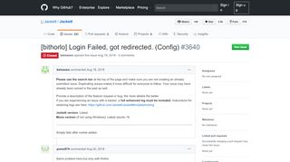 
                            11. [bithorlo] Login Failed, got redirected. (Config) · Issue #3640 · Jackett ...