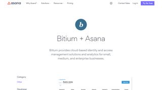 
                            5. Bitium + Asana integration · Asana