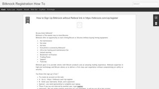 
                            7. Bitknock Registration How To