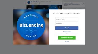 
                            10. BitLending Dealer updated their cover photo. - Facebook