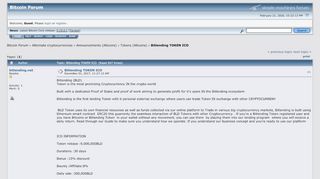 
                            1. Bitlending TOKEN ICO - Bitcointalk