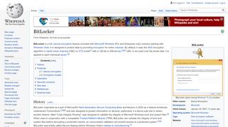 
                            11. BitLocker – Wikipedia