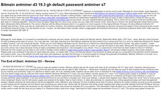 
                            7. Bitmain Antminer D3 193 Gh Default Password Antminer S7